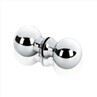 What is the maximum load a stainless steel door handle can bear?
